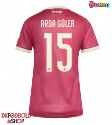 Real Madrid Arda Guler #15 Tredje trøje Dame 2026-27 Kort ærmer Real Madrid Arda Guler #15 Tredje trøje Dame 2026-27 Kort ærmer
